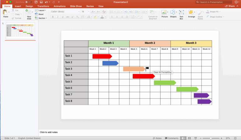 How To Create A Gantt Chart In PowerPoint Smartsheet