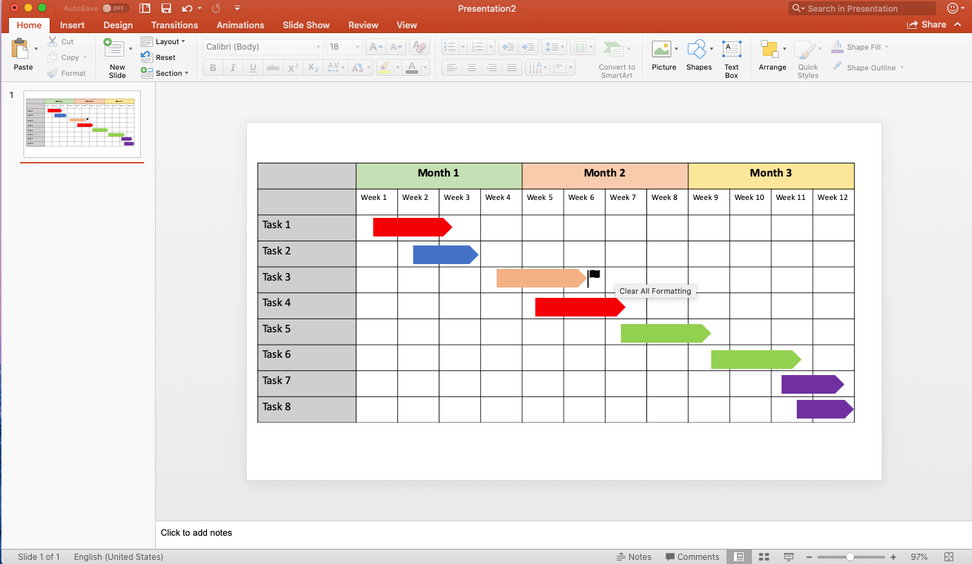 Gantt Chart Ppt