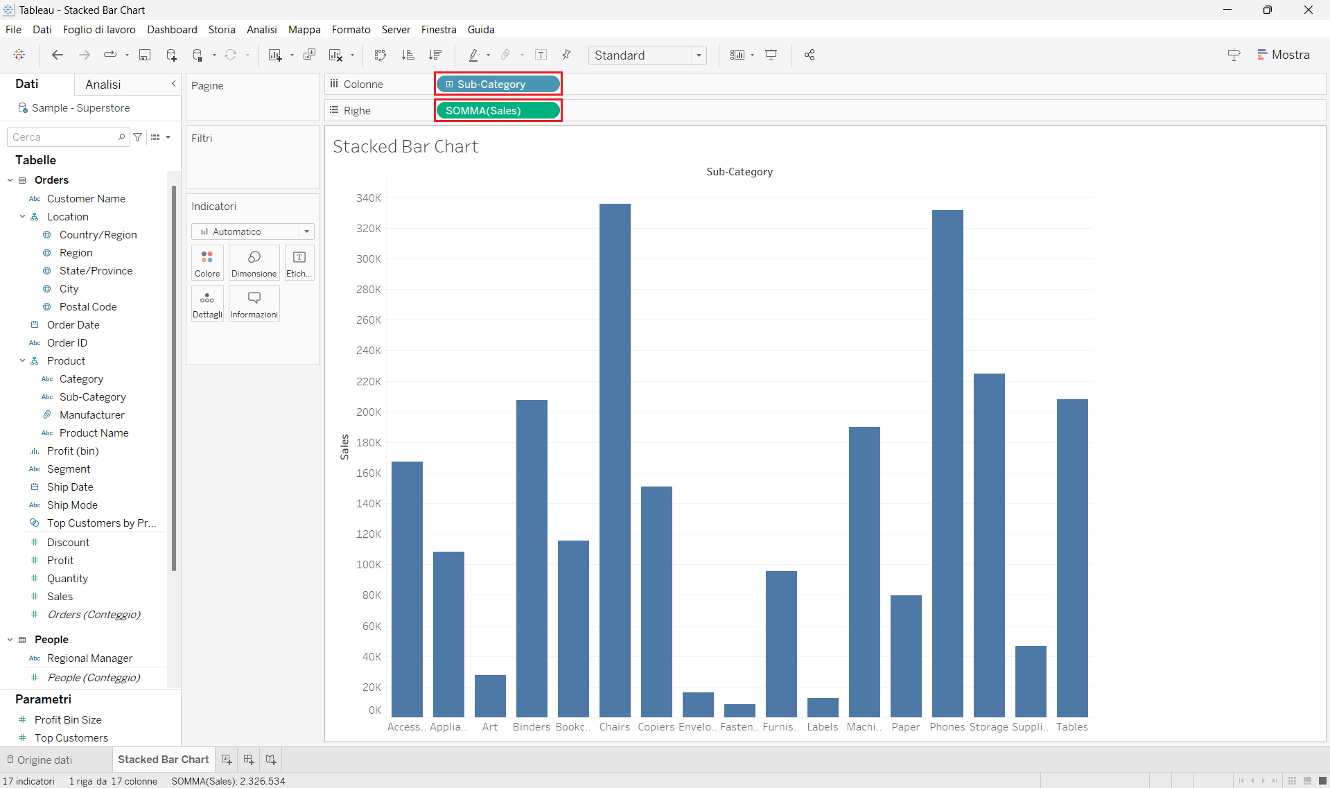 Tableau Stacked Gantt Chart