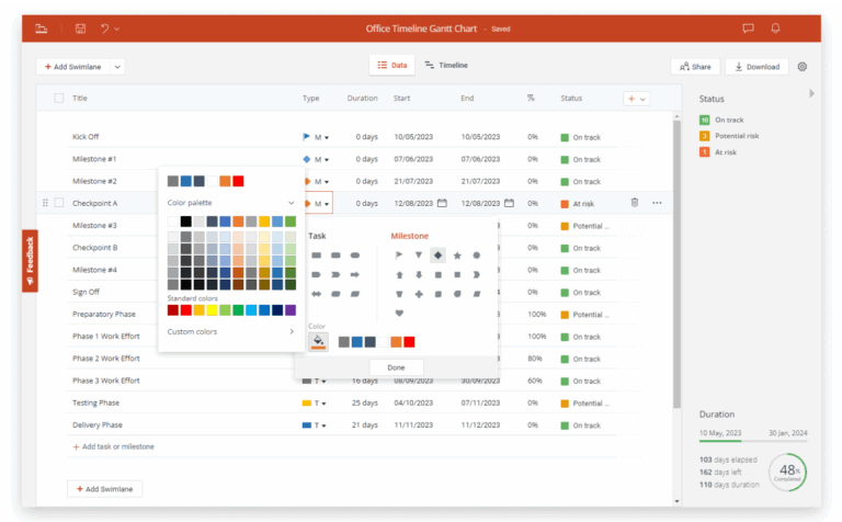 How To Make A Gantt Chart In Keynote For Mac Free Template