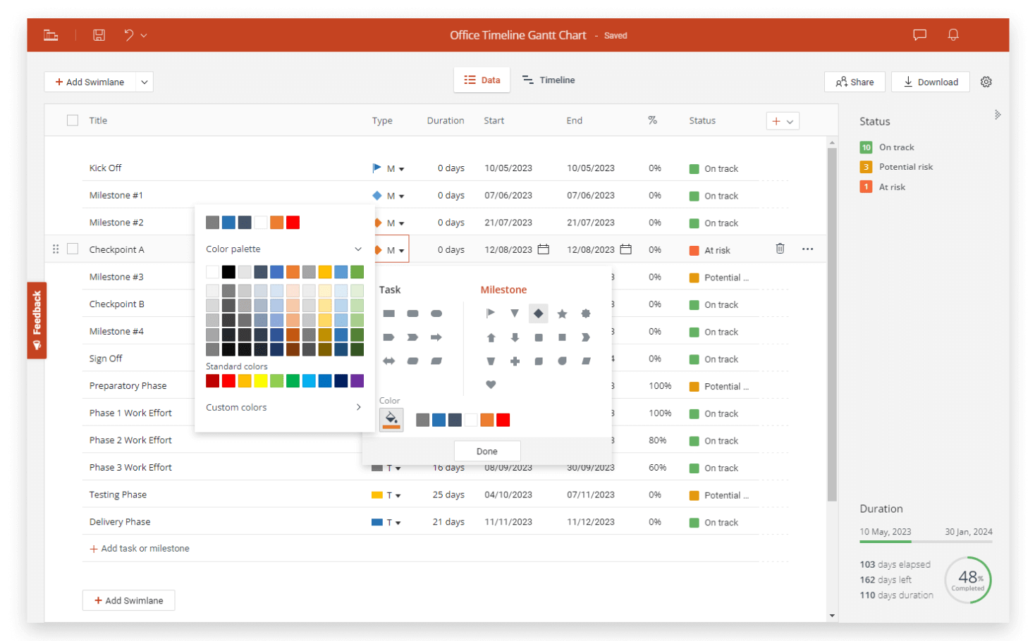 How To Make A Gantt Chart In Keynote For Mac Free Template