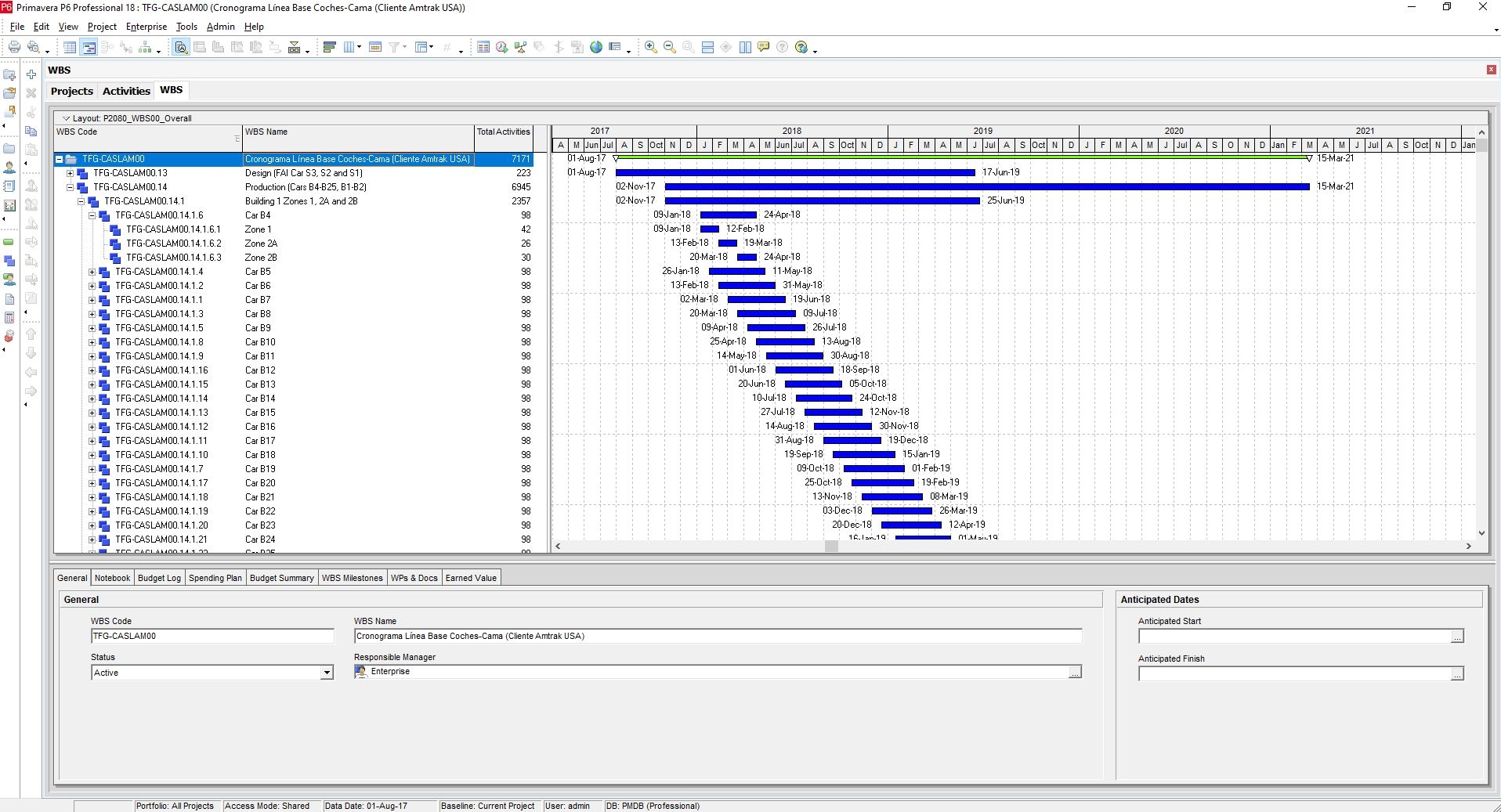  How To Make A Gantt Chart STEP By STEP With PRIMAVERA P6