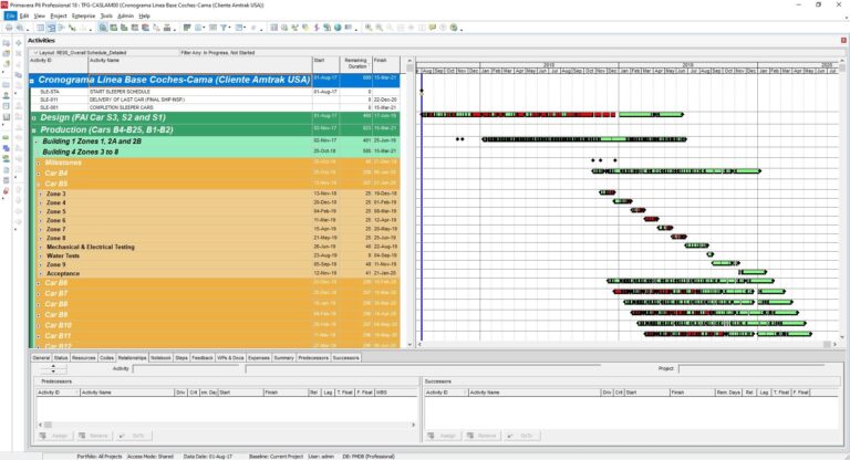  How To Make A Gantt Chart STEP By STEP With PRIMAVERA P6