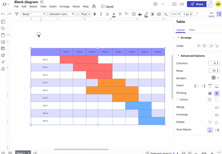 How To Resize All Columns In A Gantt Chart Community