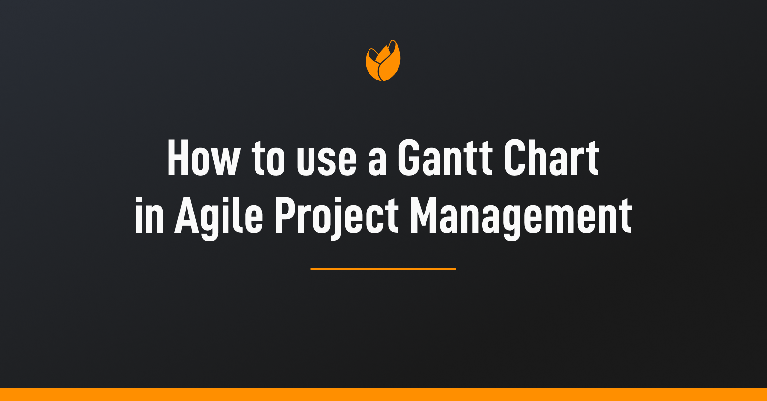 Agile Methodology Gantt Chart Example