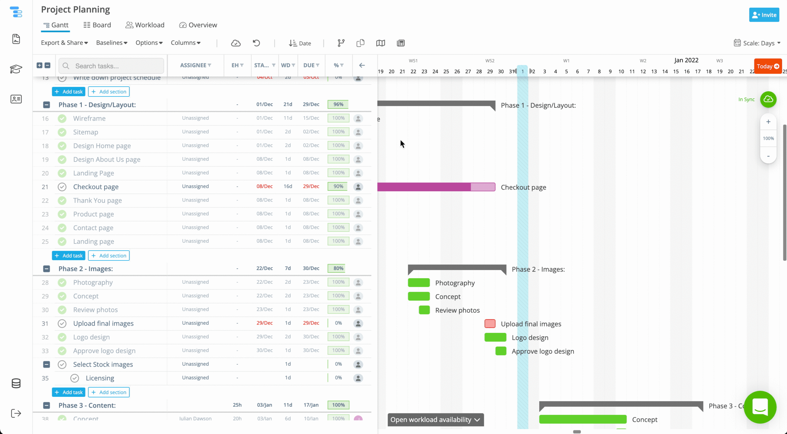 Instagantt How To Highlight Holidays