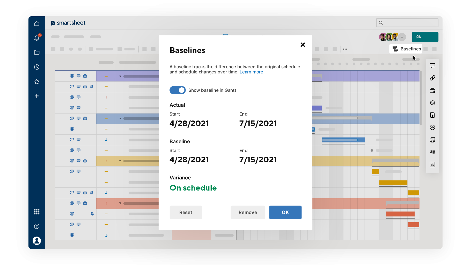 Smartsheet Gantt Chart Tutorial