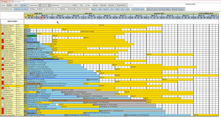 Interactive Gantt Chart Scheduler In Access