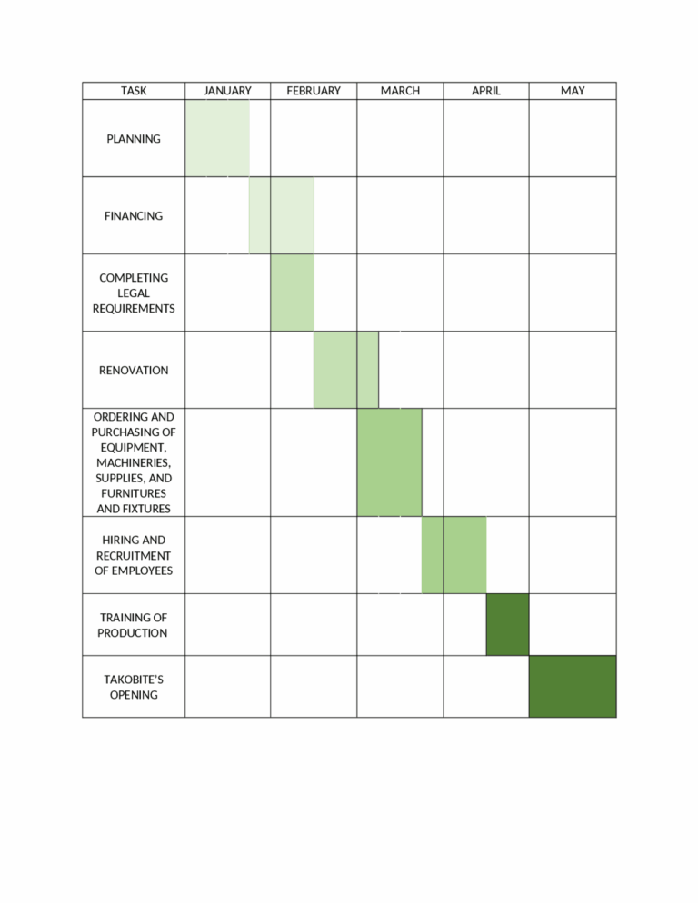 It Is The Gantt Chart For The Feasibility Study Essays high 