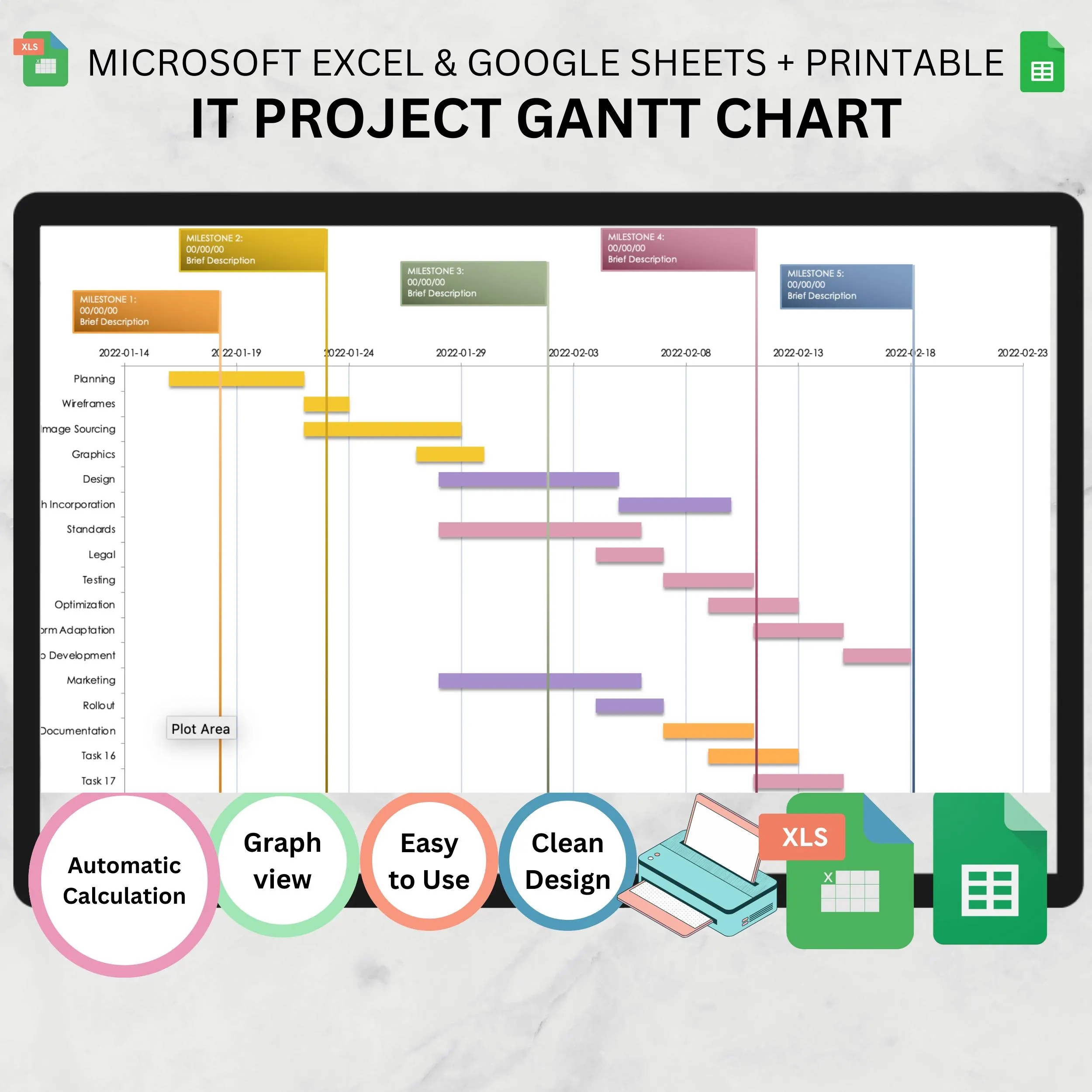 Gantt Chart Calculation