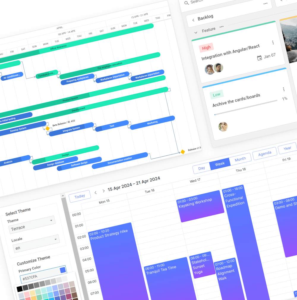 JavaScript Gantt Chart Library DHTMLX Gantt