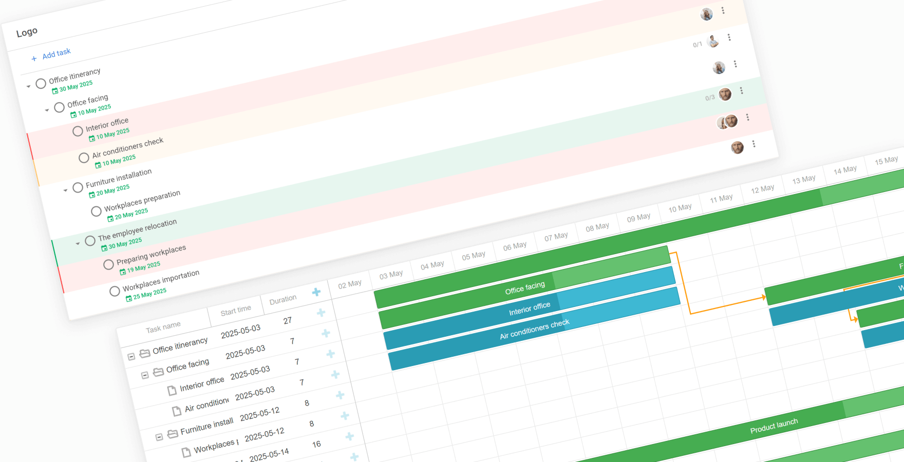 JavaScript Project Management Tools DHTMLX Library