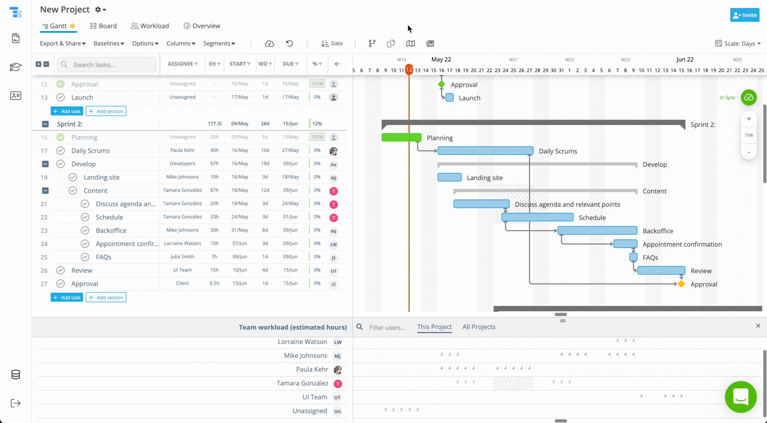 Manage User Time Off With Ease In Instagantt