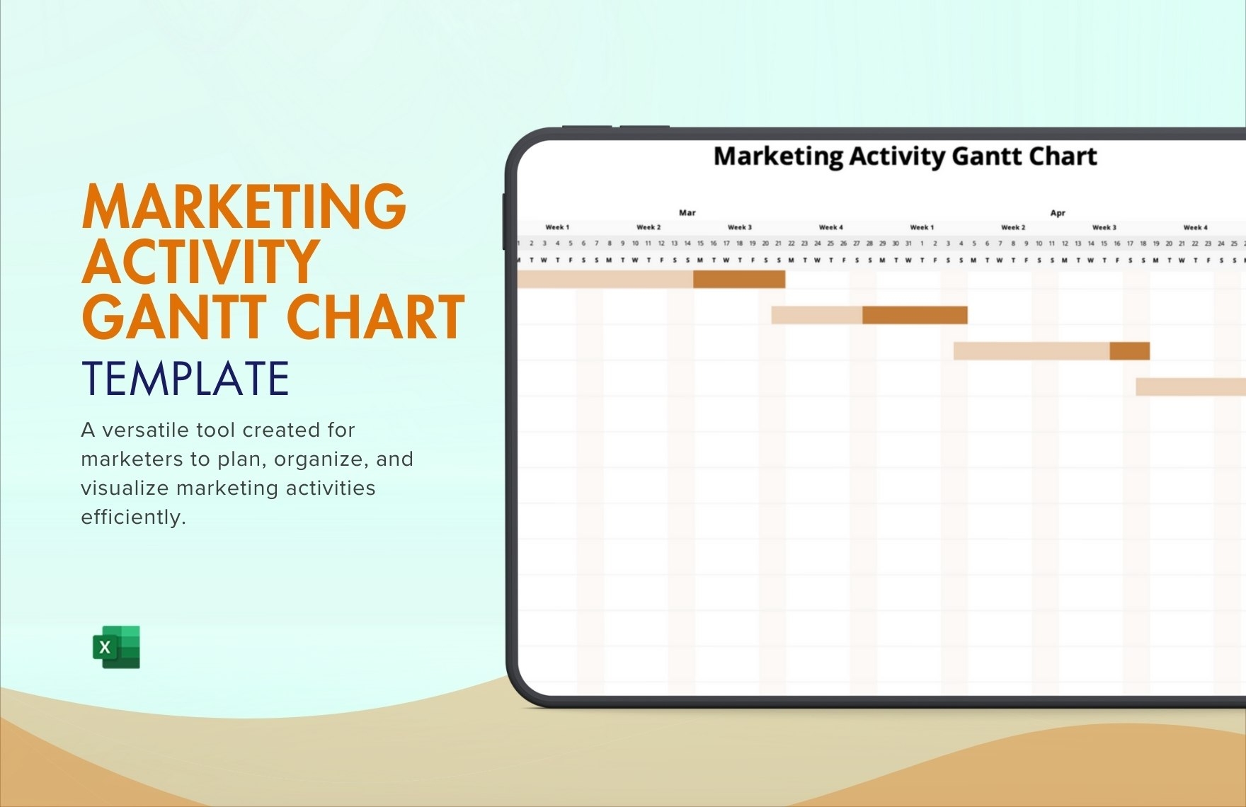 Gantt Chart For Marketing Activities