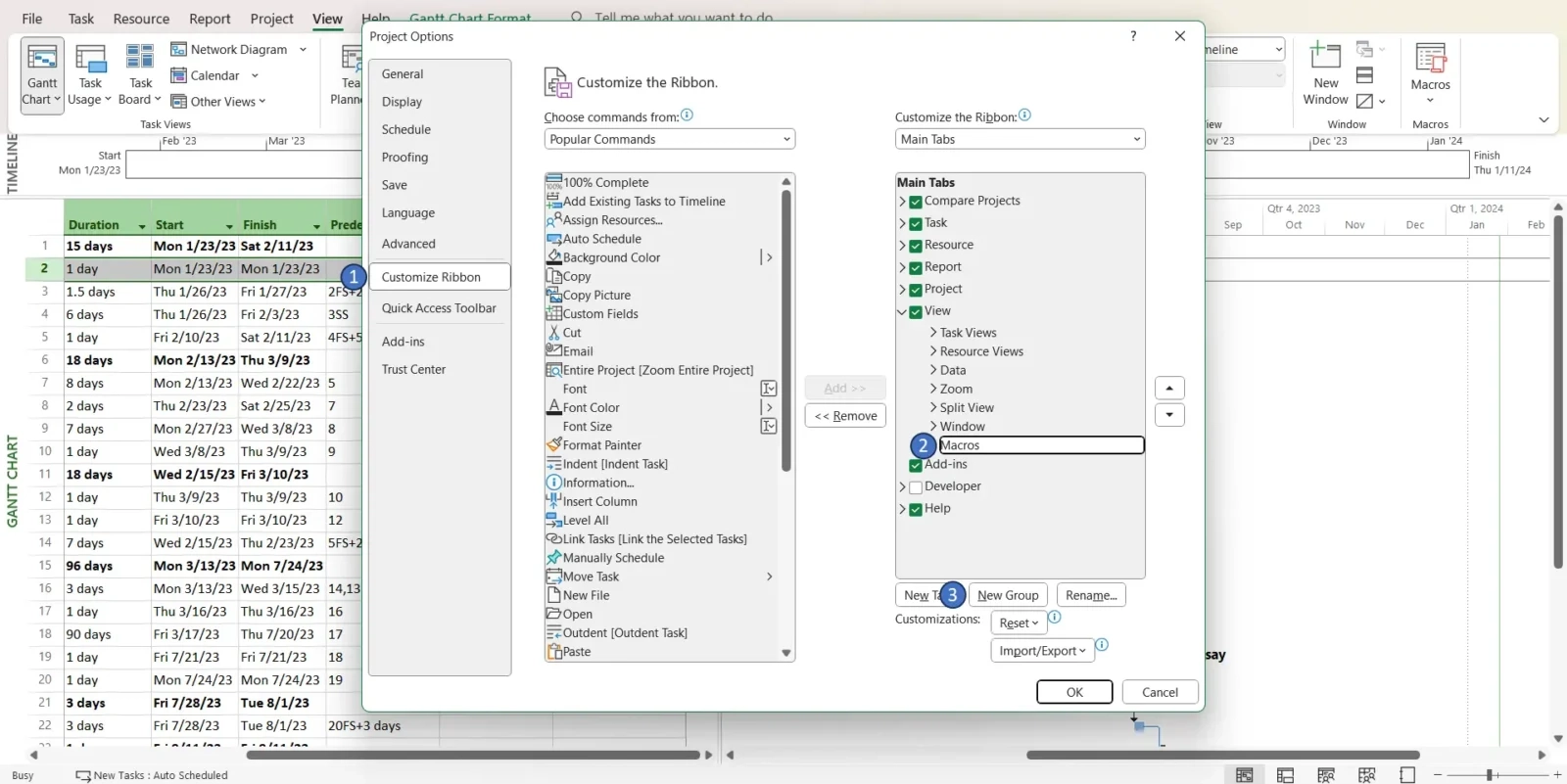 Microsoft Project Gantt Chart A How to Guide With Pros Cons Alternatives