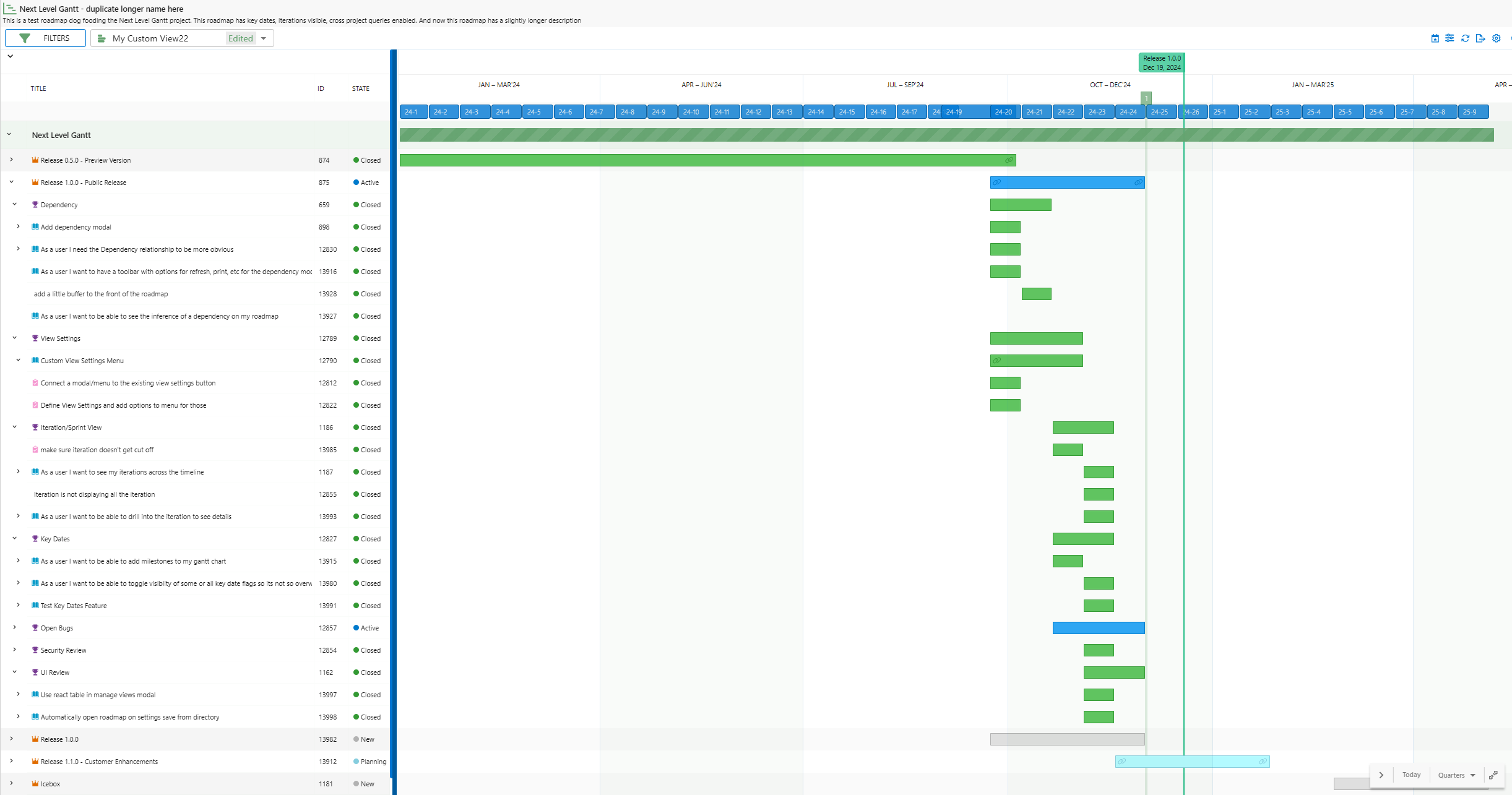 Next Level Gantt Visual Studio Marketplace