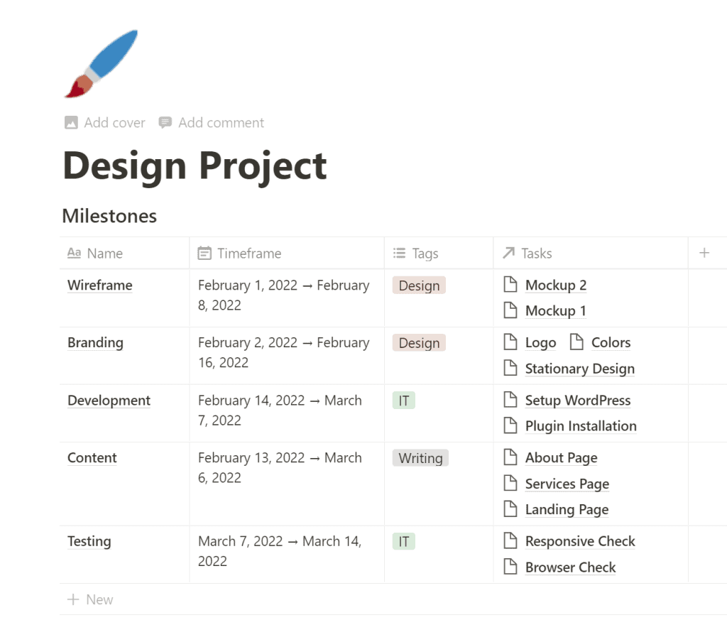 Notion Gantt Chart How To Use Notion Timeline View Notionzen Notion Gantt Chart How To Use Notion Timeline View Notionzen