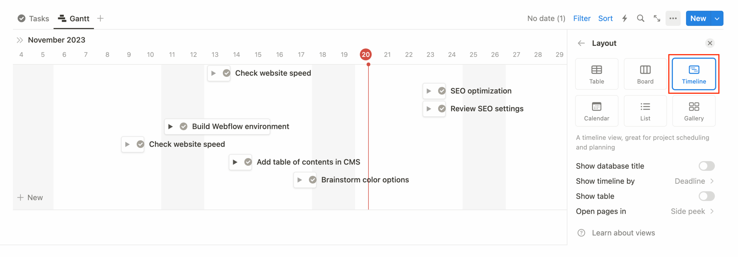 Notion Gantt Chart Template U0026 Timeline Dependencies Tutorial