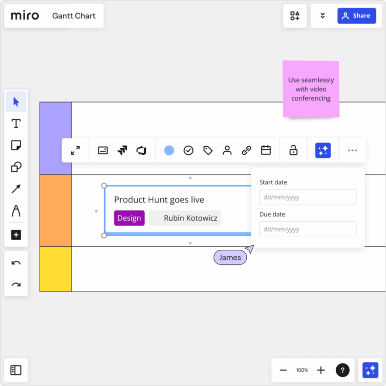 Online Gantt Chart Maker Miro