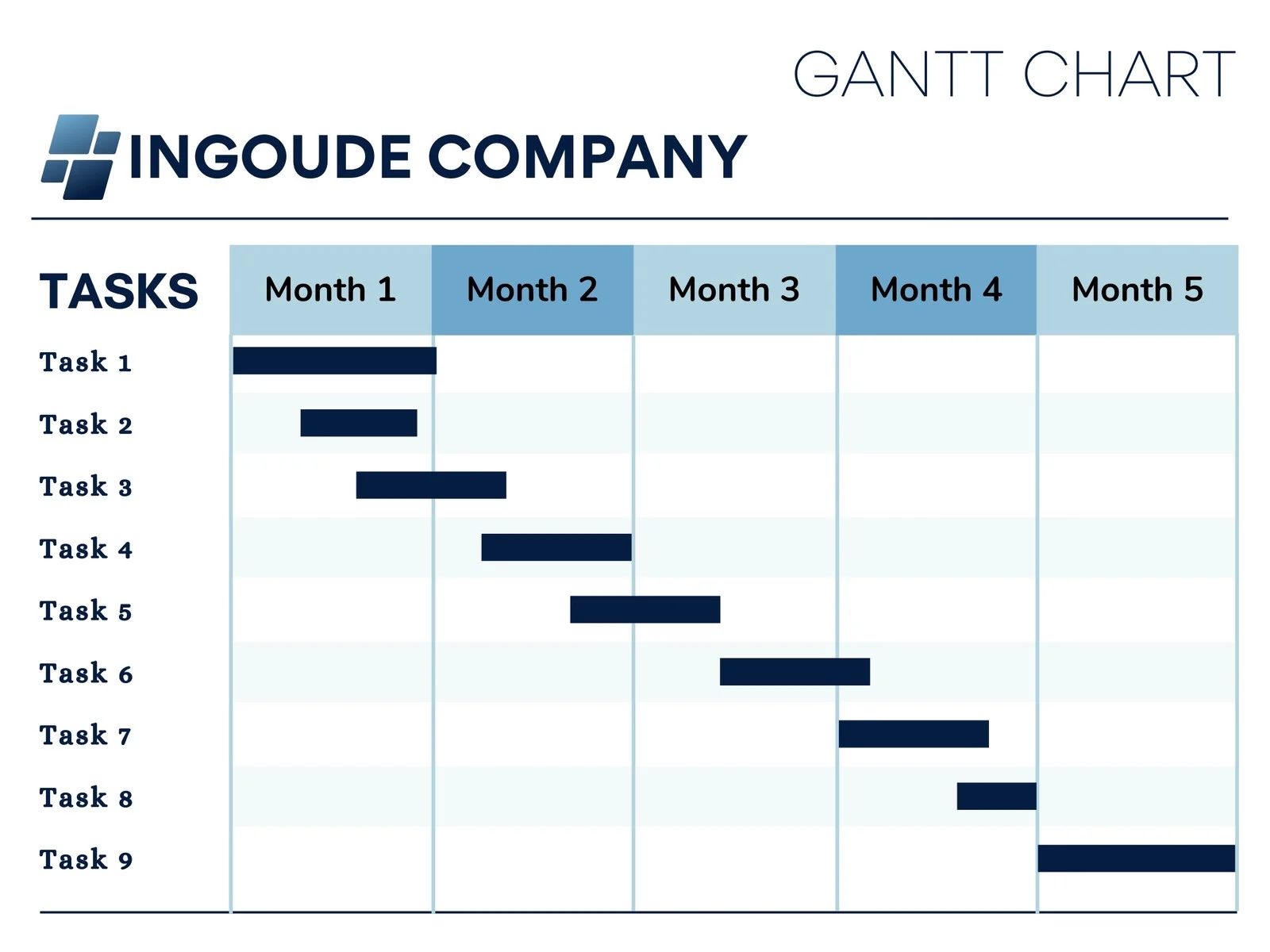 Page 3 Free To Customize Gantt Chart Templates Canva