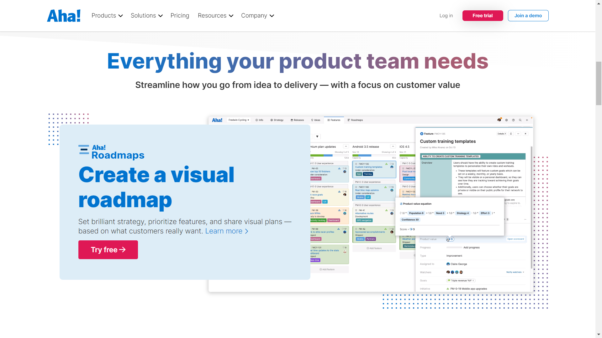 Product Management And Operations Tools Aha io Review