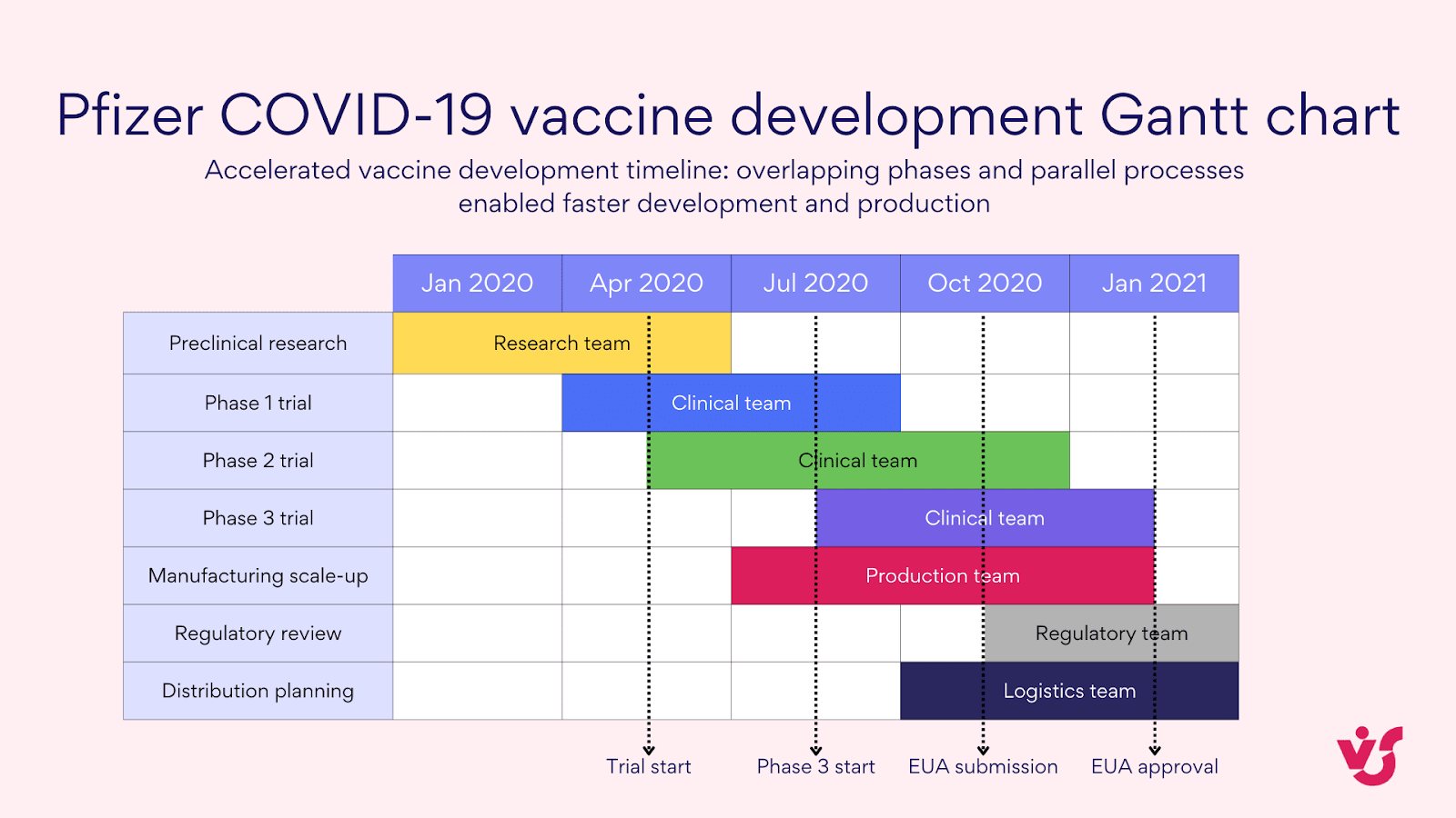 Clinical Trial Gantt Chart