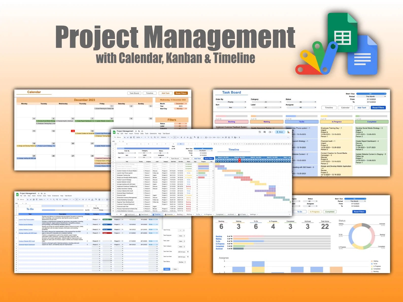 Gantt Chart Kanban