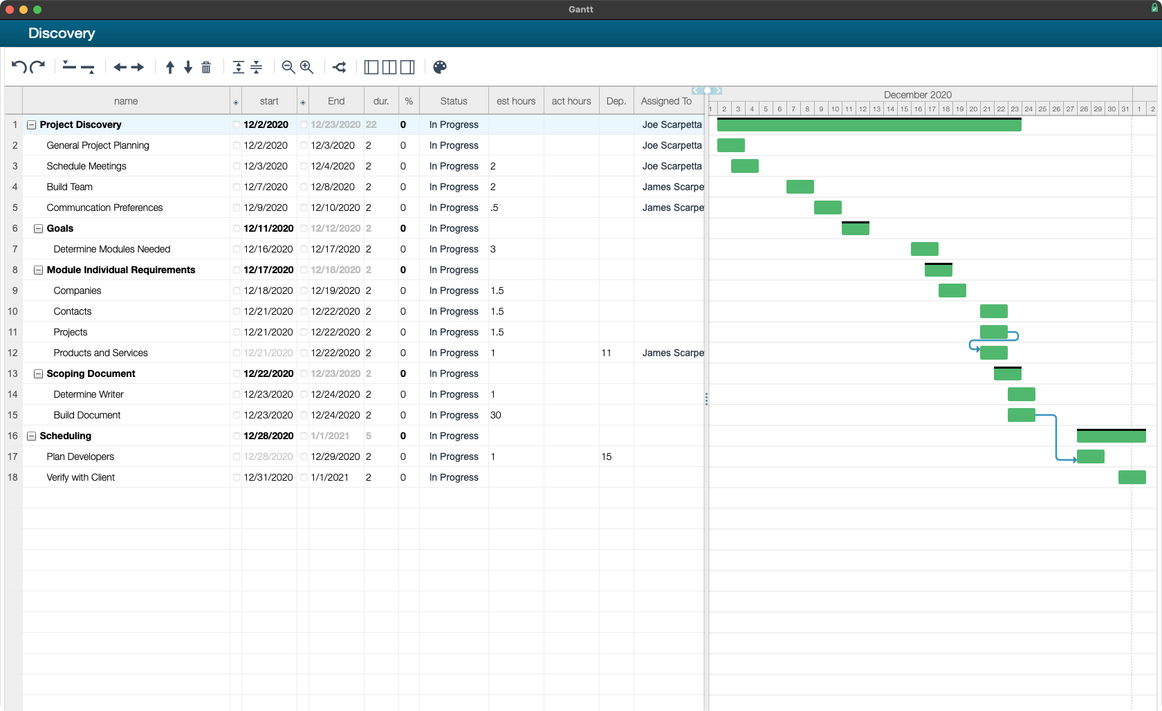 Project Management Jarvis CRM Integrated CRM ERP FileMaker CRM