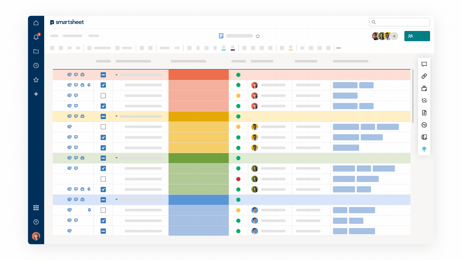 Smartsheet Gantt Chart Template Smartsheet Gantt Chart Template