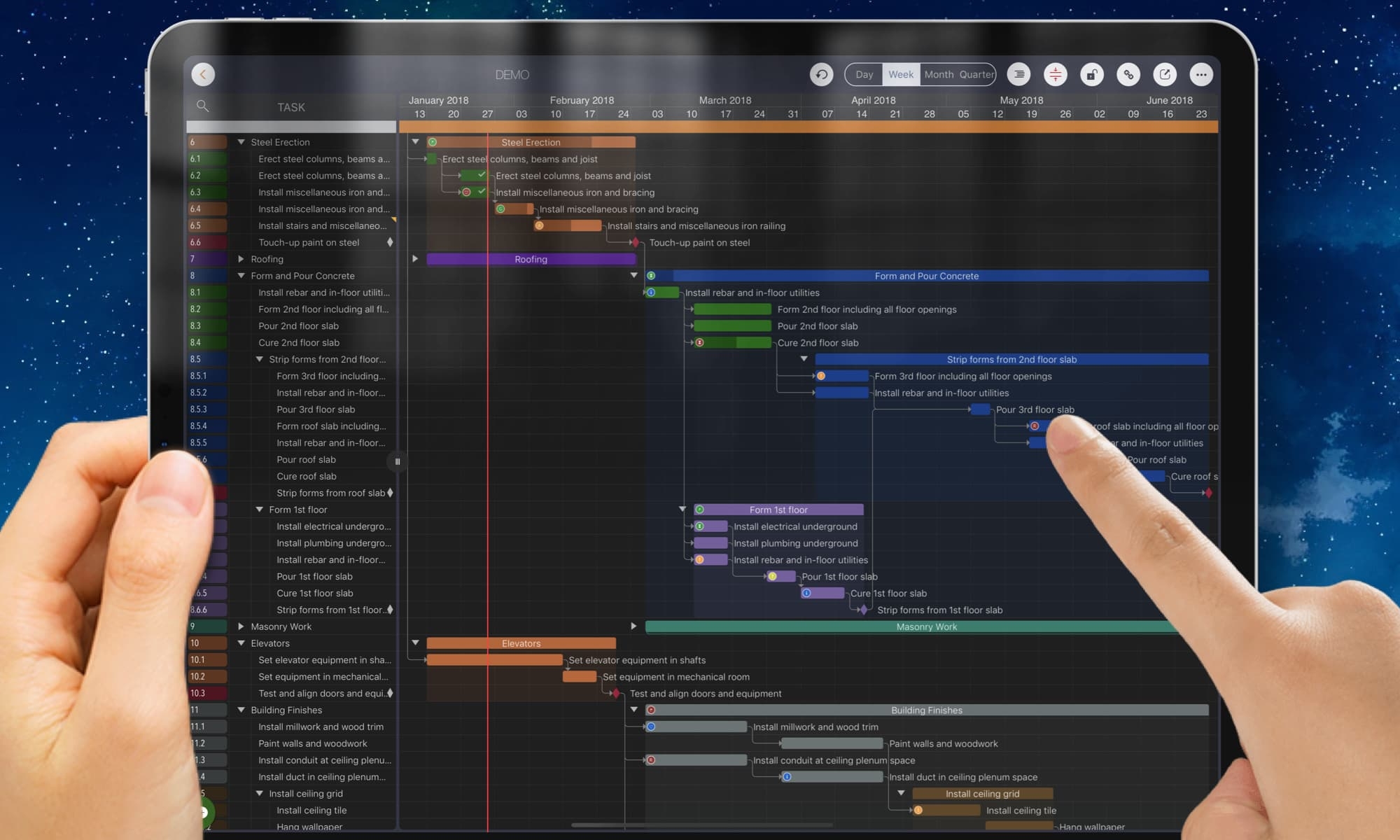 QuickPlan Simple Intuitive And Efficient Project Planning App For The IPad