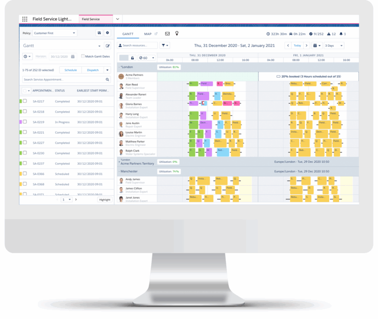 Salesforce Field Service Consulting Company Fansfactory
