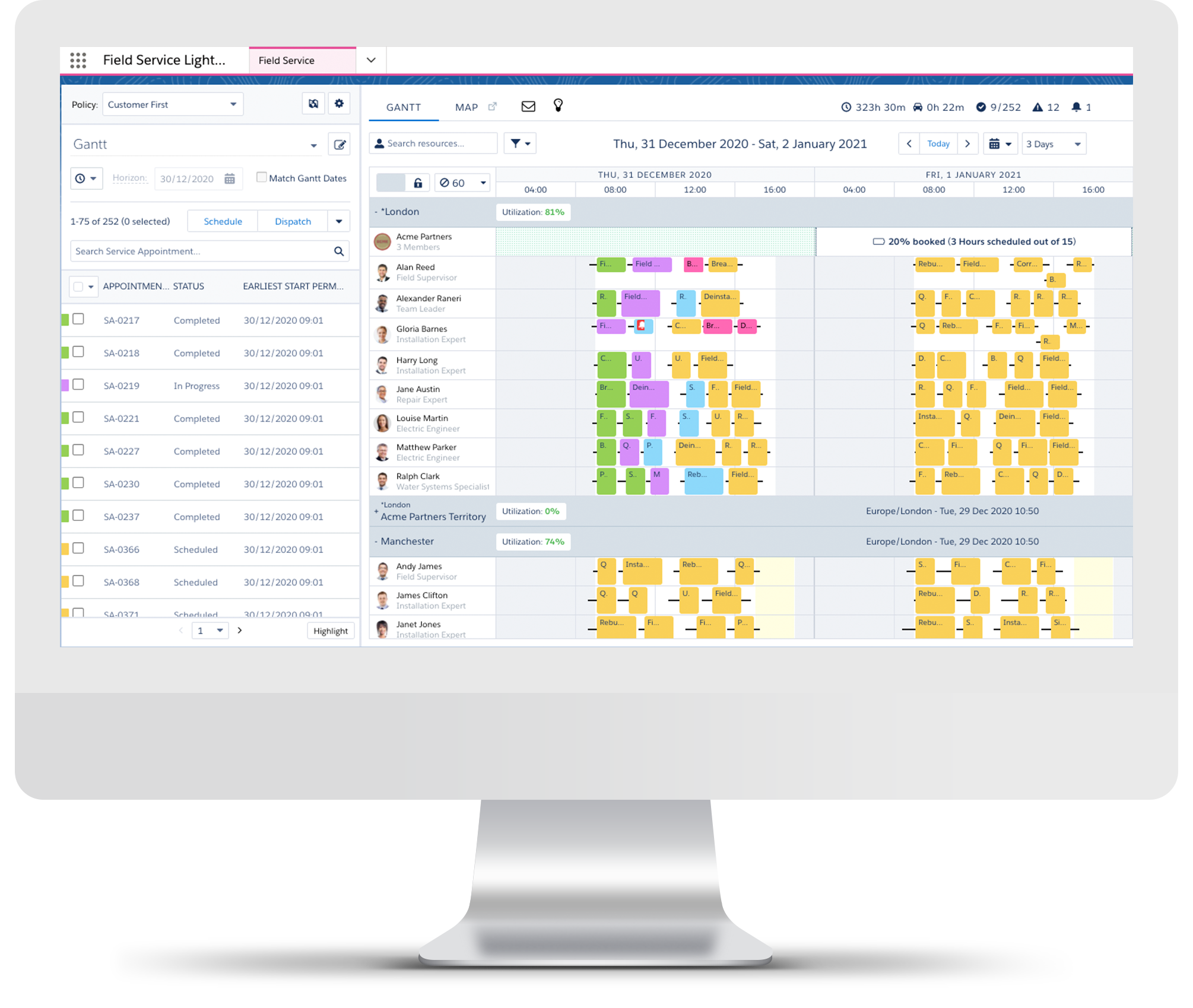Salesforce Field Service Consulting Company Fansfactory