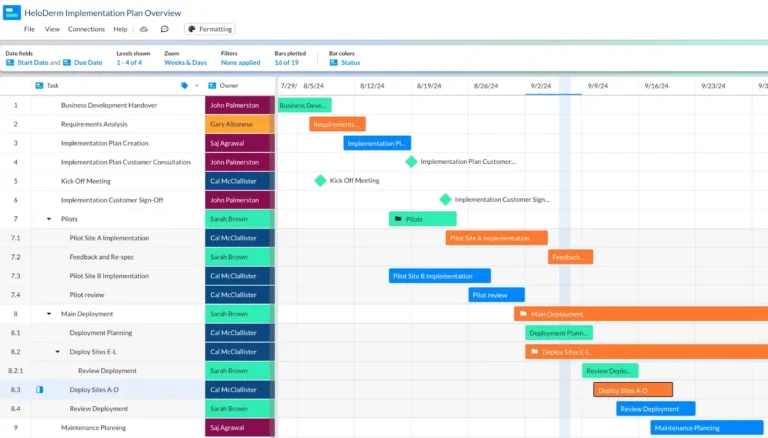 Salesforce Gantt Charts How To Visualize And Share Your Data
