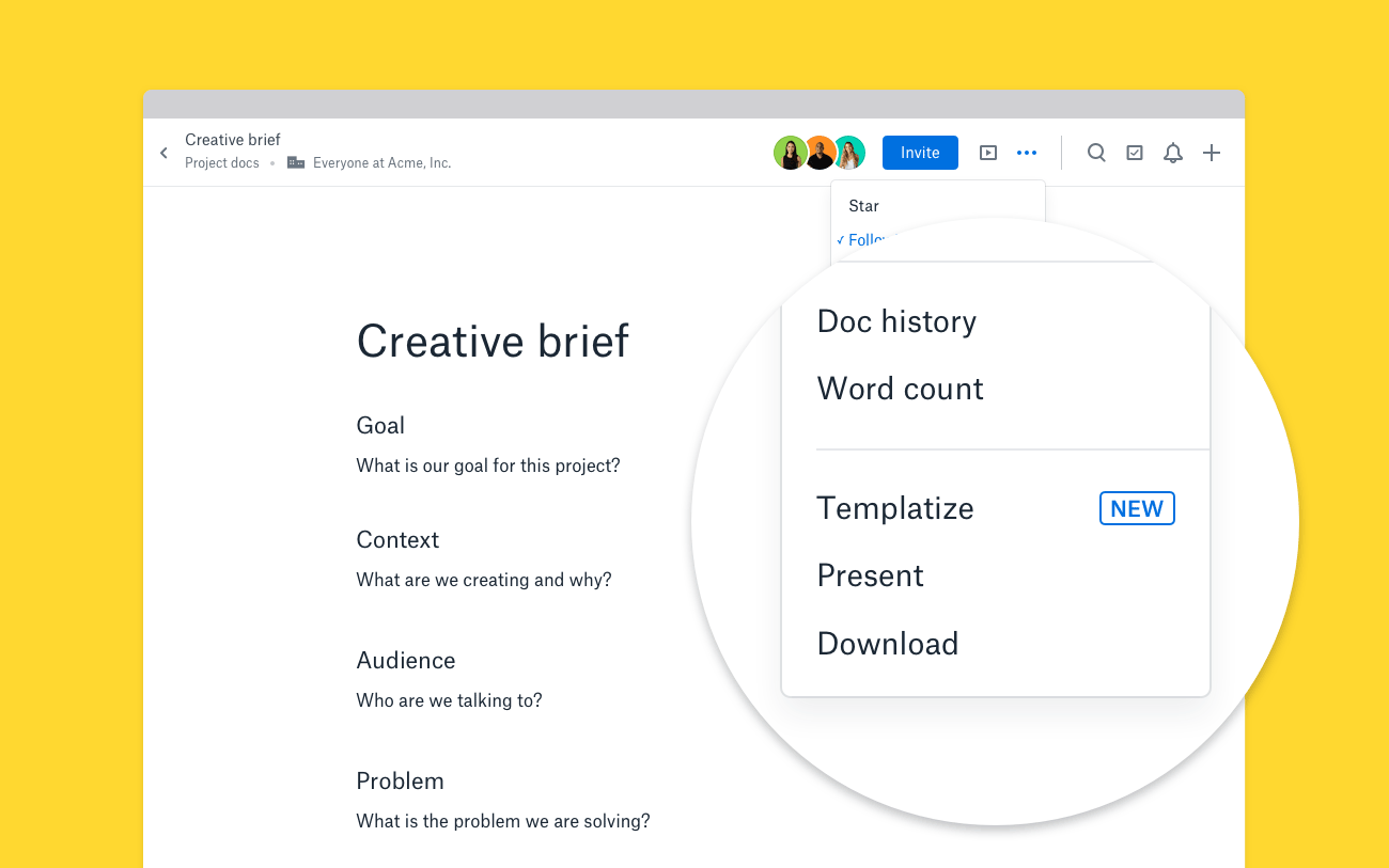 Save Time And Effort By Creating Your Own Dropbox Paper Templates 