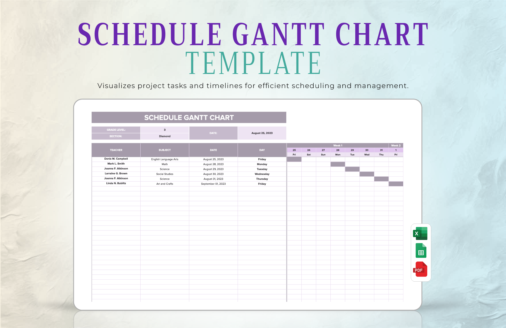 Gantt Chart For Dummies Pdf