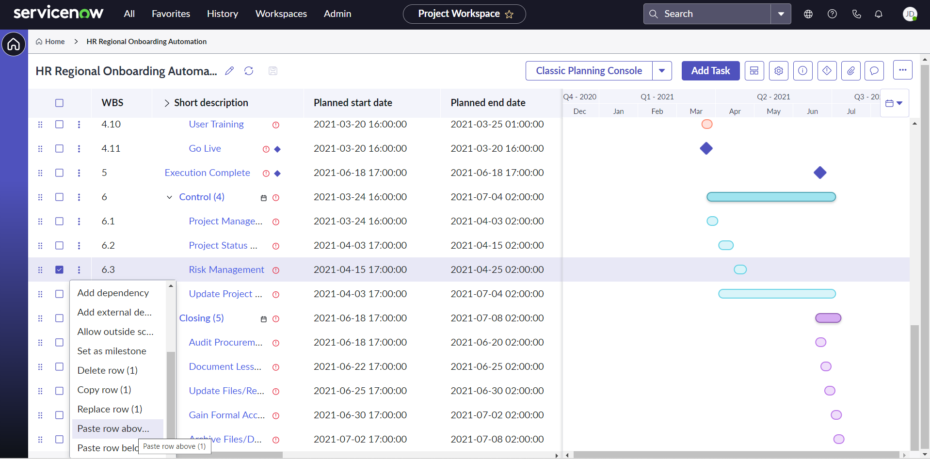 ServiceNow Tokyo Release Strategic Portfolio Management Devoteam