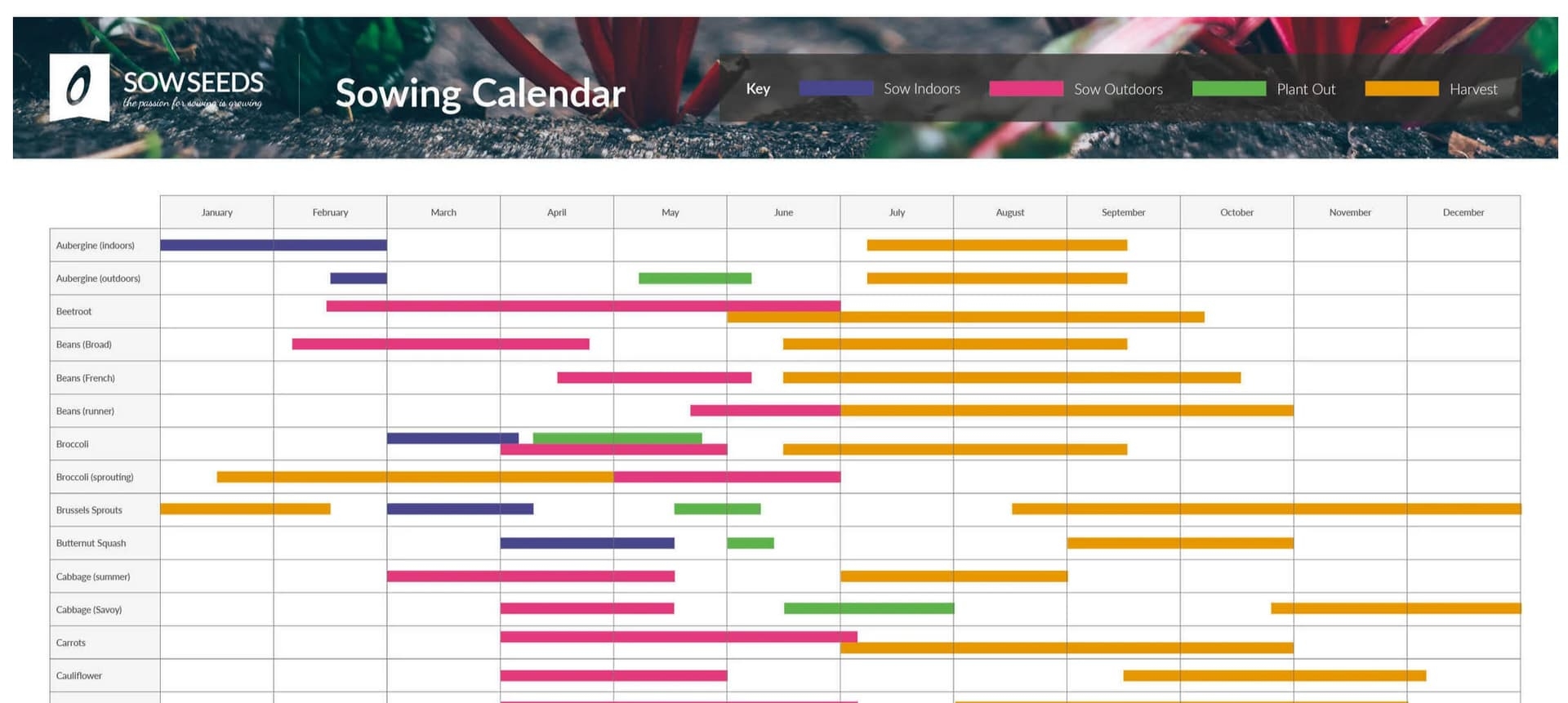 Calendar Gantt Chart