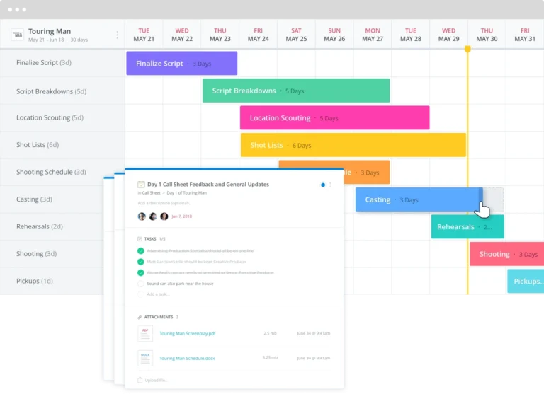 StudioBinder Production Calendar Software For Film TV U0026 Video
