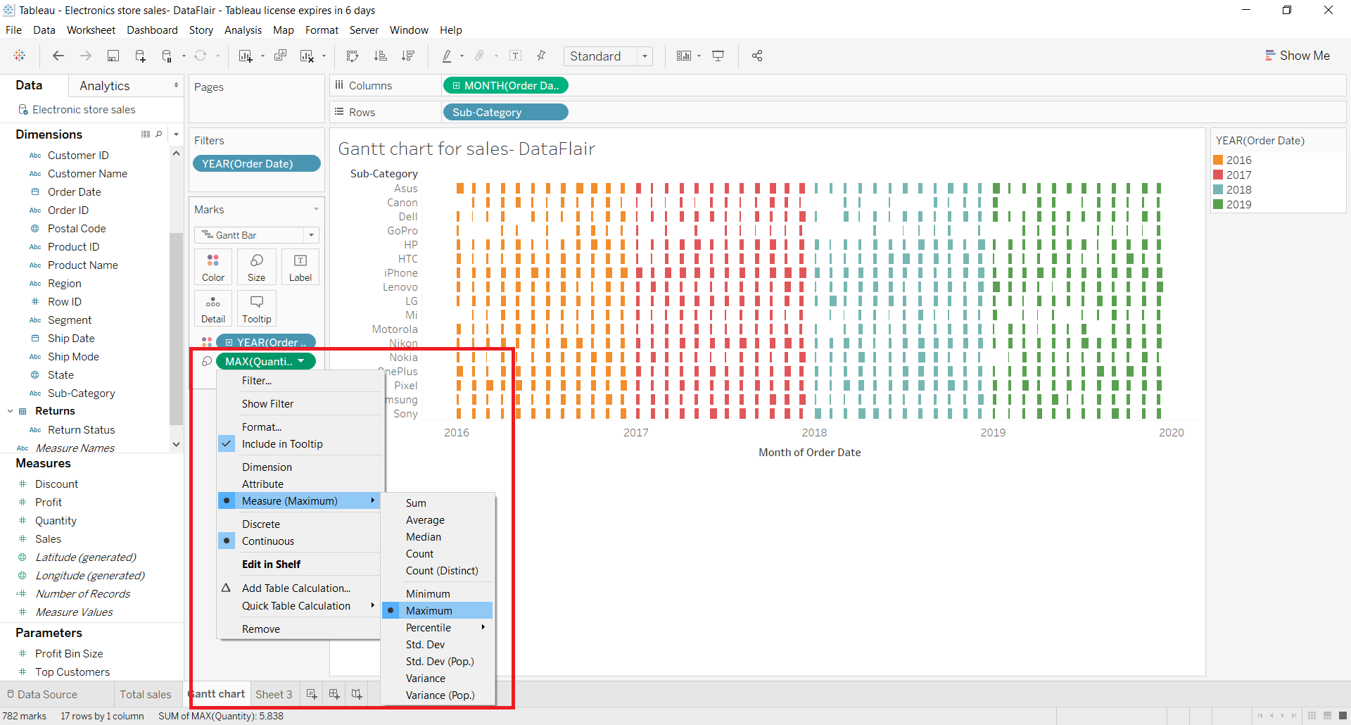 Tableau Gantt Chart An Easy Way To Track Your Data Trend DataFlair Tableau Gantt Chart An Easy Way To Track Your Data Trend DataFlair