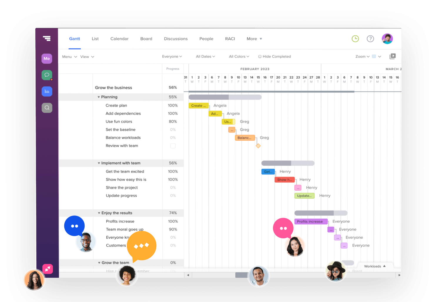 TeamGantt Easy Gantt Chart Software For Smarter Planning