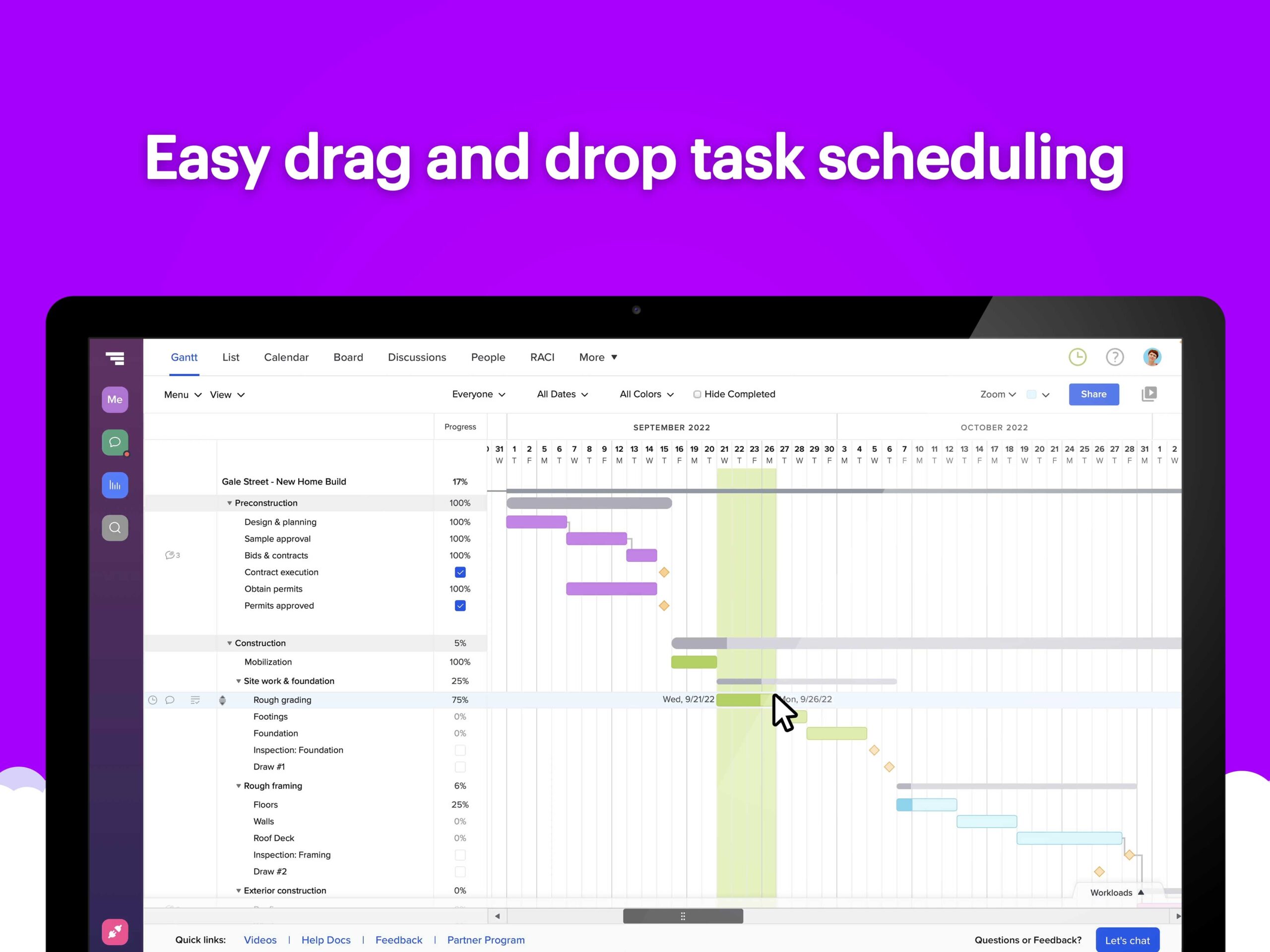 Gantt Chart Drag And Drop