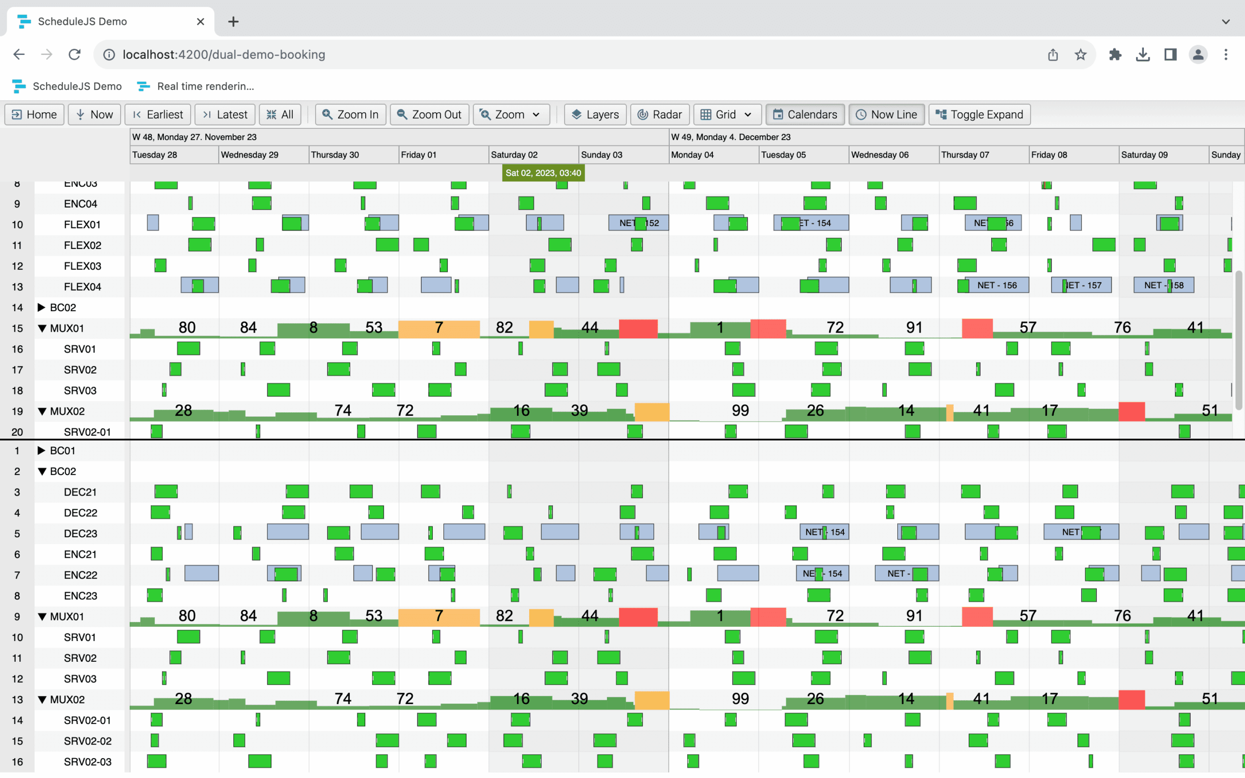 TOP 3 Best JavaScript Gantt Chart Components