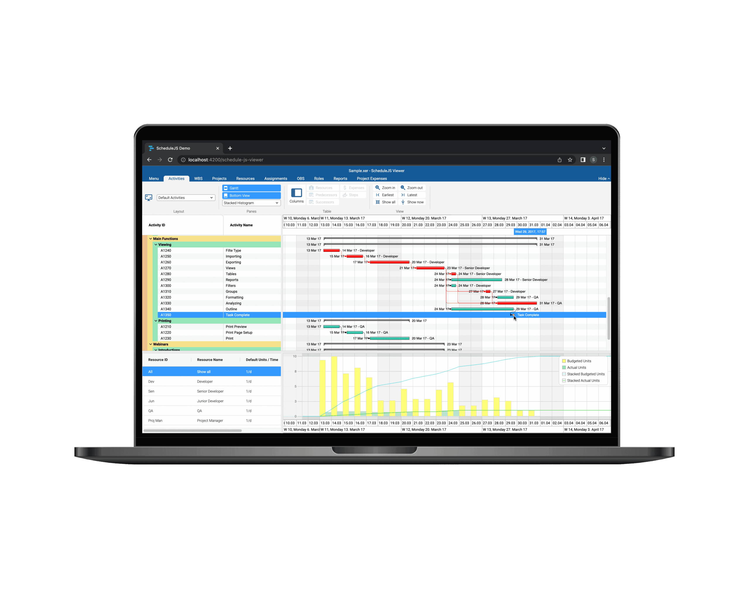 TOP 3 Best JavaScript Gantt Chart Components
