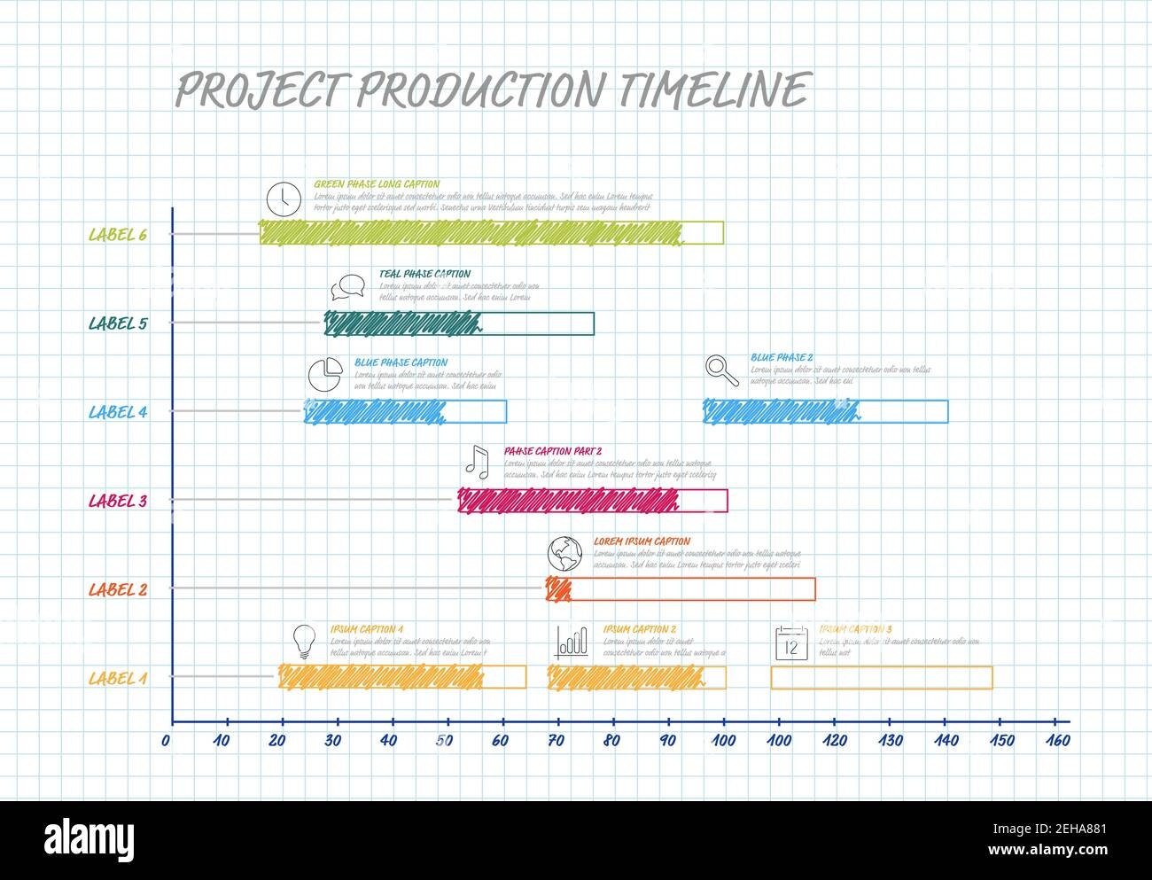 Gantt Chart On Paper