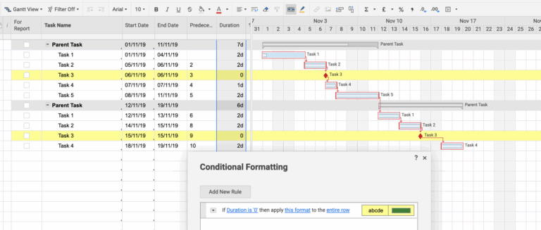 Vertical Milestone Line In Gaant Chart Smartsheet Community
