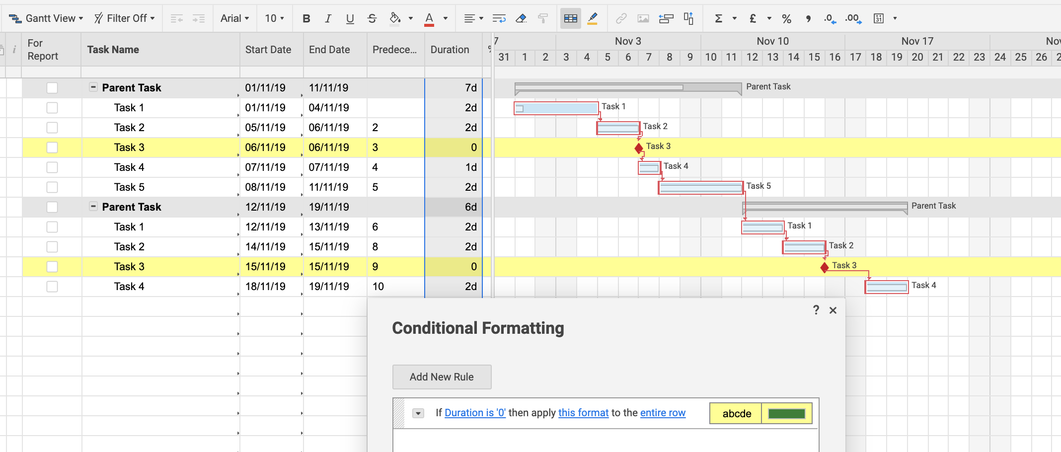 Vertical Milestone Line In Gaant Chart Smartsheet Community