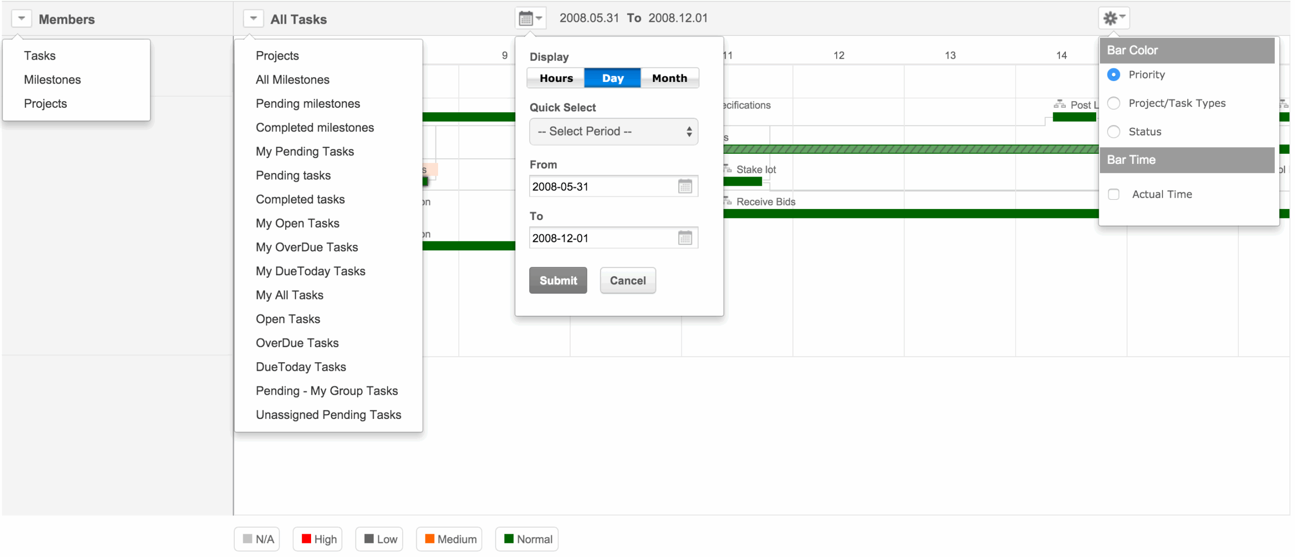 What Is A Gantt Chart How To View And Configure Gantt View 